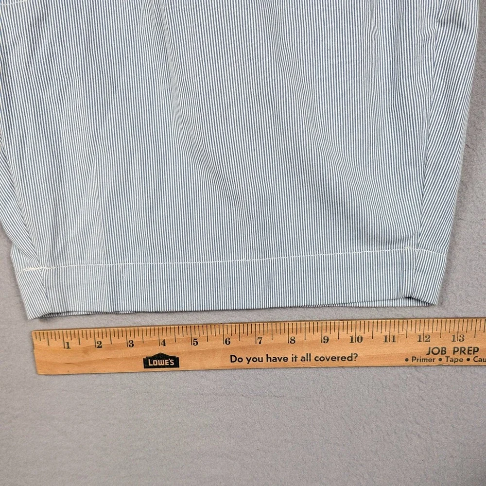 Polo Ralph Lauren Shorts Mens 42 Blue White Seersucker Striped Classic Fit NEW